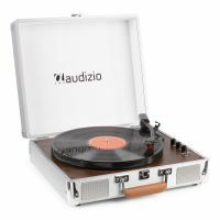 Audizio RP320 Plattenspieler mit Bluetooth im Aluminium-Gehäuse