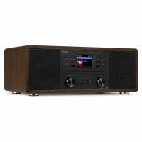 B-Ware - Audizio Avola Internetradio mit CD-Player, DAB, FM, Bluetooth All-in-One - Holzoptik