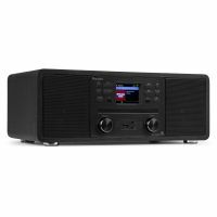 B-Ware - Audizio Avola Internetradio mit CD-Player, DAB, FM, Bluetooth All-in-One - Schwarz