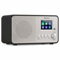 Audizio Avio DAB Radio – Radio mit UKW, DAB+, Bluetooth und USB – Silber