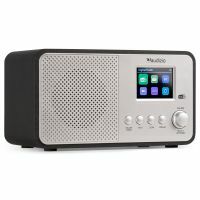 B-Ware - Audizio Avio DAB Radio – Radio mit UKW, DAB+, Bluetooth und USB – Silber