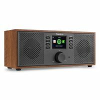 Audizio Rimini Stereo WLAN Internet Radio mit Bluetooth - Holz