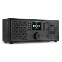 Audizio Rimini Stereo WLAN Internet Radio mit Bluetooth - Schwarz