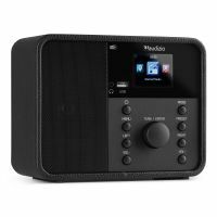 Audizio Nardo – DAB+ Radio und Internetradio 2-in-1 mit Bluetooth, FM - schwarz