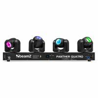 BeamZ Panther Quatro Movinghead Bar - 4x Beam Moving Heads - RGBW - 160W 