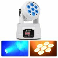 B-Ware - BeamZ MHL74 Movinghead Wash mit 7x 10 W Quad LEDs - WEISS