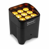 BeamZ BBP59 wetterfestes Akku Uplight mit 9x12 Watt RGBWA-UV LED, WDMX