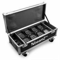 BeamZ Pro FCC12 Flightcase mit Ladefunktion - passend für 8x BBP48 Uplights