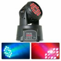 BeamZ MHL108MK2 Kompakter Moving Head 18x 3 W RGB LEDs