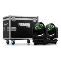 BeamZ Professional Nereid1940 Outdoor Moving Head 2er Set im Flightcase – RGBW – IP65