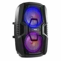 Fenton FT210LED - tragbares Soundsystem 700 Watt 2x 10 Zoll