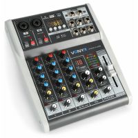 Vonyx VMM-K402 4-Kanal-Mischpult mit Bluetooth und Effekten