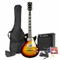 Max GigKit Elektrische Gitarre - Komplettset - LP Style - Sunburst