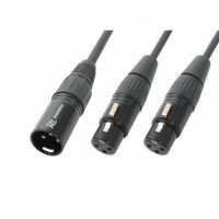 PD Connex Kabel 1x XLR Stecker - 2x XLR Buchse 50 cm