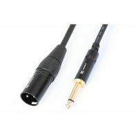 PD Connex XLR Stecker - 6,3 mm Mono-Klinkenkabel 15 Zentimeter