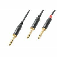 PD Connex Kabel 6.3 Stereo Klinke auf 2x 6.3 Mono Klinke 1,5m