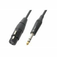 PD Connex XLR-Buchse - 6,3 mm Stereo-Klinkenkabel 1,5 Meter