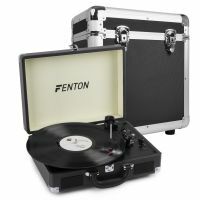 Fenton RP115C Plattenspieler mit Bluetooth und Plattenkoffer