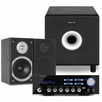 Fenton 2.1 HiFi-Stereoanlage mit Bluetooth und 8"-Subwoofer