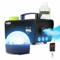 Fuzzix F503L Party Nebelmaschine - inkl. 1L Nebelfluid - mit integrierter LED Discokugel