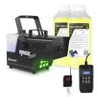 BeamZ RAGE1000LED Nebelmaschine mit Lichteffekt – 2 Liter Nebelfluid - Fernbedienung - 1000 Watt