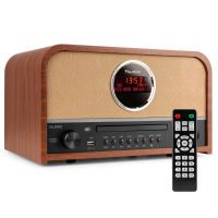 Audizio Salerno Stereo-DAB-Radio mit CD-Player, Bluetooth und MP3-Player