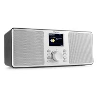 B-Ware - Audizio Monza DAB+ Stereo Radio mit Bluetooth - Silber