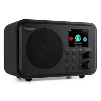 B-Ware - Audizio Vicenza WIFI Internet Radio batteriebetrieben. DAB+ - Schwarz