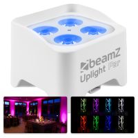 BeamZ BBP90W LED Akku Spot Uplight Par 4x 4W - Weiß 
