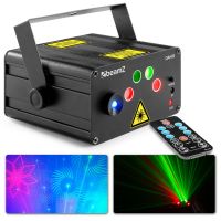 BeamZ Dahib Disco-Laser mit 2 Lasern und hellblauer LED