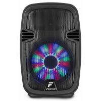 Fenton FT8LED Karaoke-Lautsprecher 300 W 8 Zoll mit LED-Beleuchtung