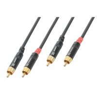 PD Connex RCA-Kabel 2x RCA-Stecker – 2x RCA-Stecker – 0,5 m