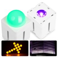 Beamz Pro KUBE20WH 2er Set - Akku LED Spots In-/Outdoor Uplight - inkl. Zubehör - Weiß